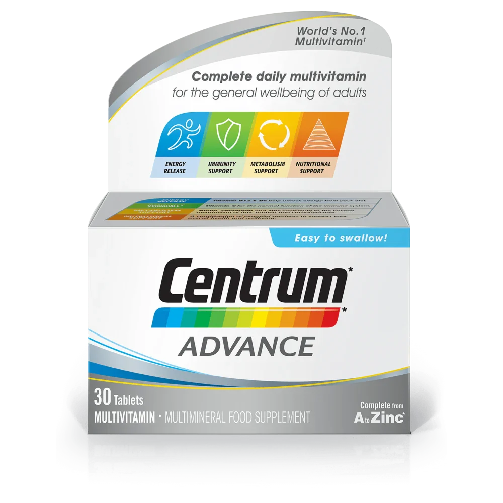 Centrum Advance Multivitamin Tablets x30