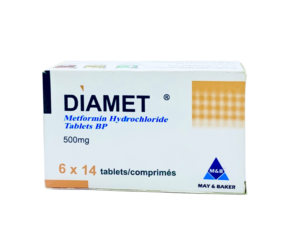 Diamet 500mg Tablet (Metformin) x84