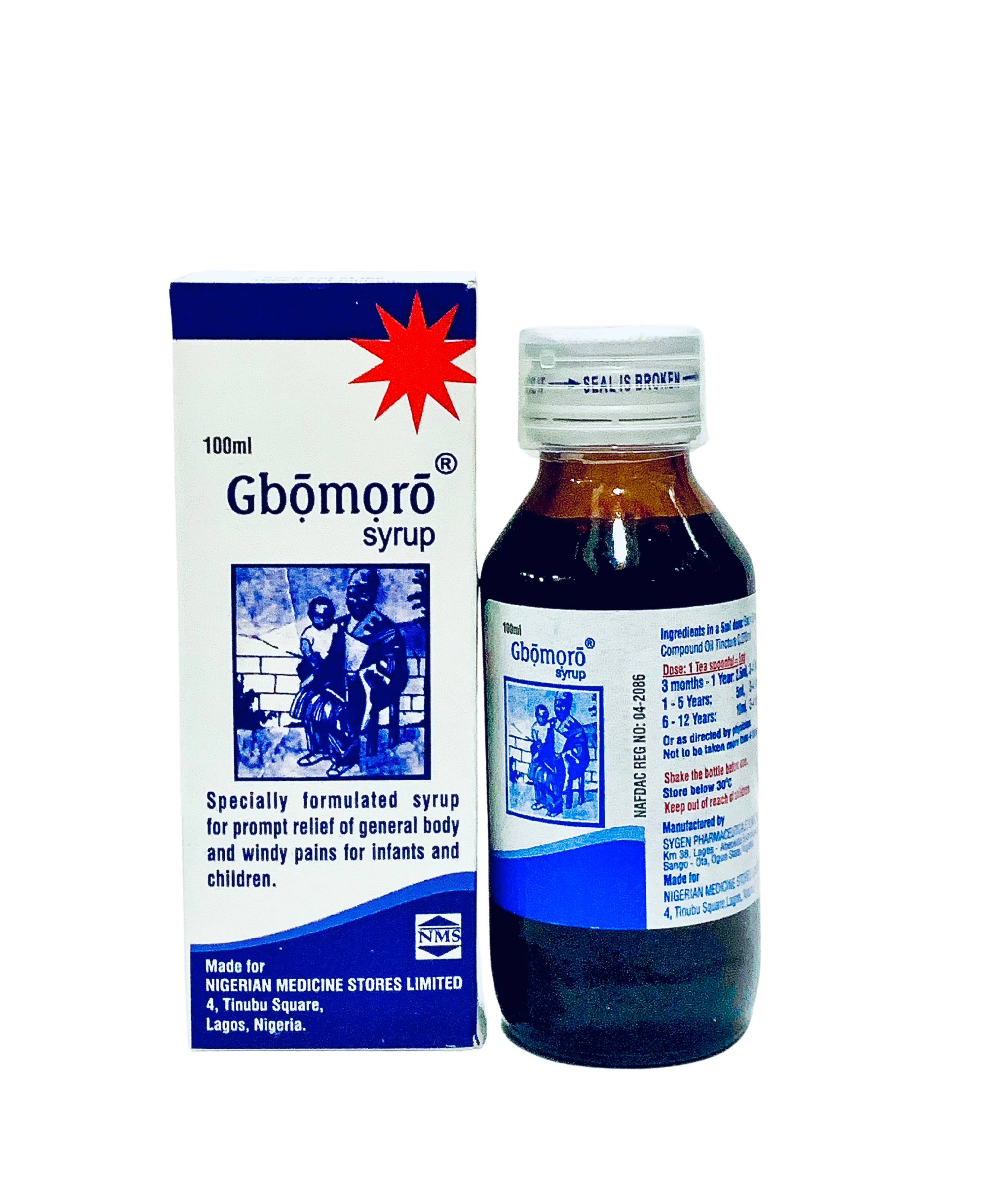 Gbomoro Syrup Baby Mixture 100ml